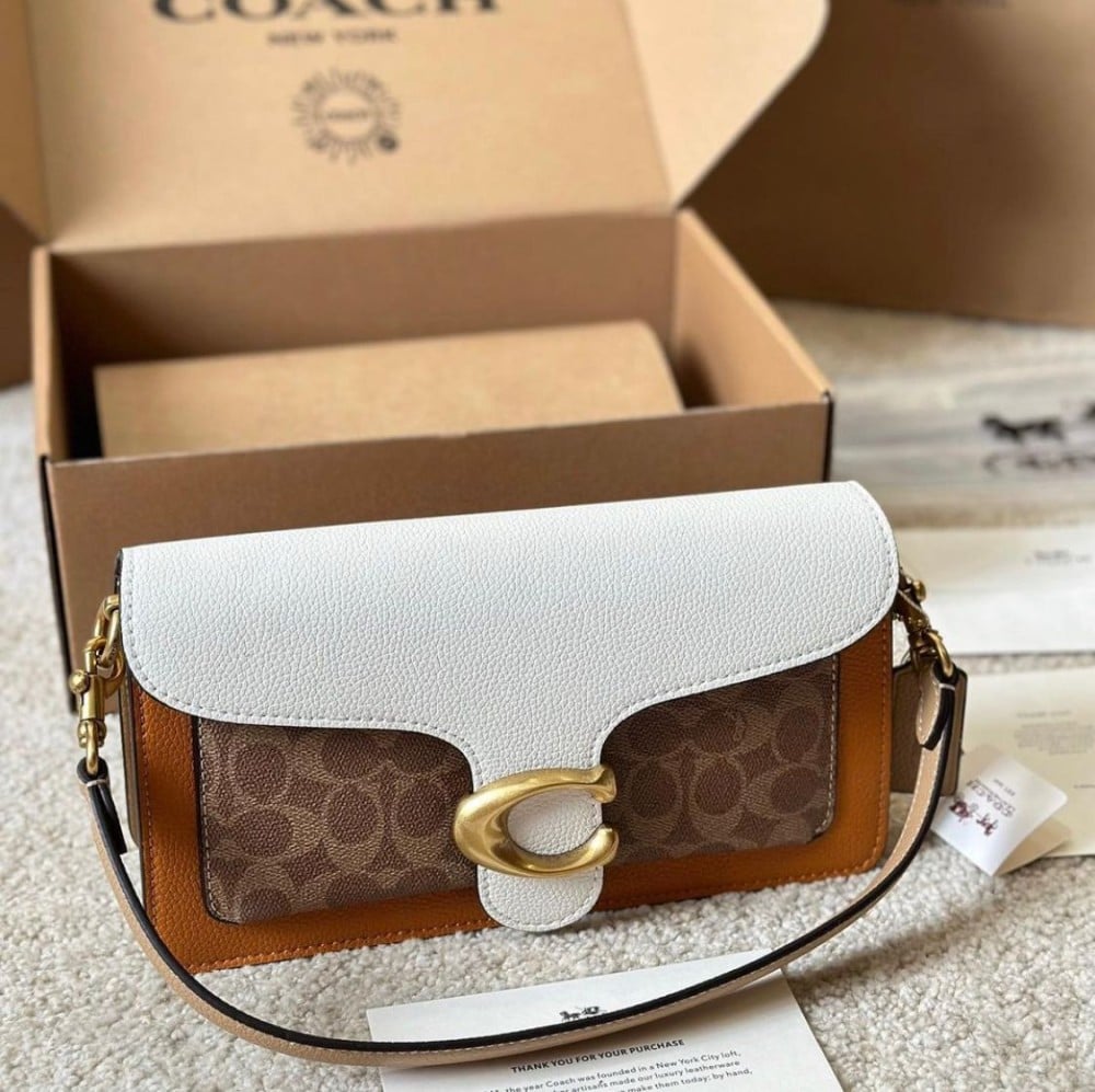 BROWN COACH BAG